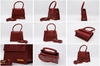 Jacquemus Bag - Burgundy Leather