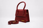 Jacquemus Bag - Burgundy Leather