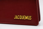 Jacquemus Bag - Burgundy Leather