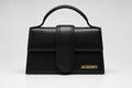 Jacquemus Bambino Top Handle Bag - Black Leather