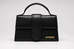 Jacquemus Bambino Top Handle Bag - Black Leather
