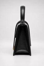 Jacquemus Bambino Top Handle Bag - Black Leather