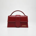 Jacquemus Bambino Top Handle Bag - Wine Leather
