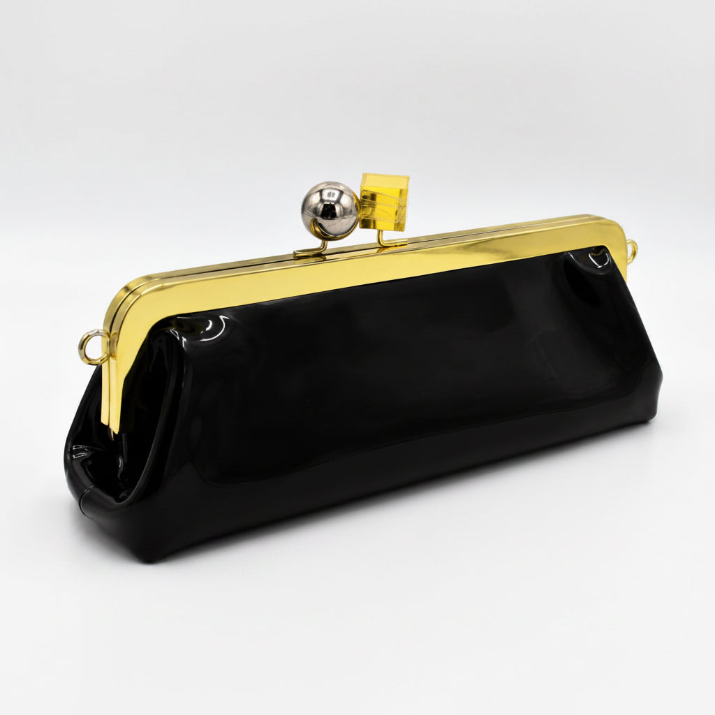 Jacquemus The Salon Clutch Bag - Coffee