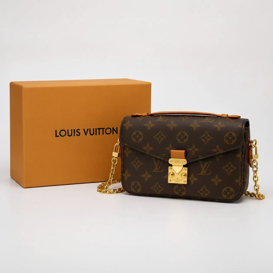 Louis Vuitton Empreinte Monogram Giant Pochette Metis - Brown Flower