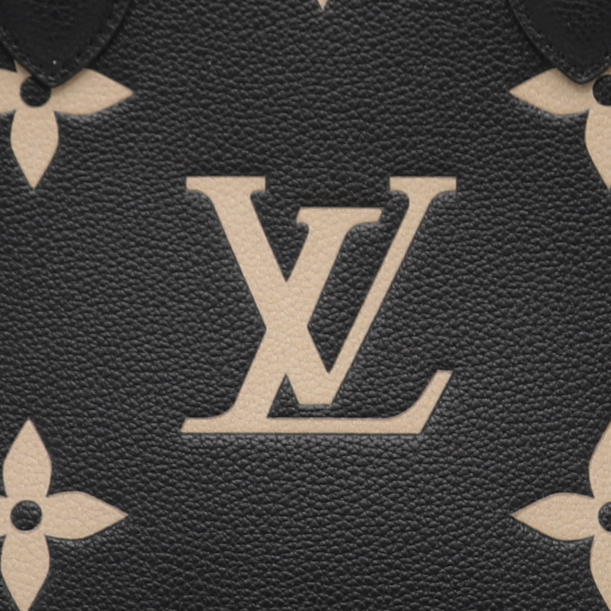 Louis Vuitton Onthego MM Bag - Black Beige