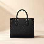 Louis Vuitton Onthego PM Bag - Black