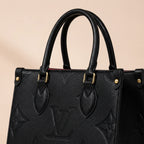 Louis Vuitton Onthego PM Bag - Black