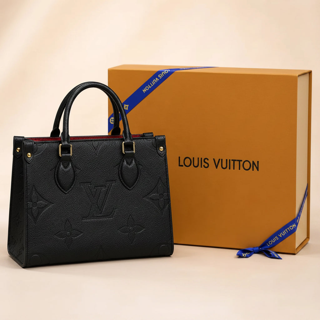 Louis Vuitton Onthego PM Bag - Black