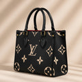 Louis Vuitton Onthego PM Bag - Black Beige
