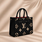 Louis Vuitton Onthego PM Bag - Black Beige
