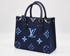 Louis Vuitton Onthego PM Bag - Navy Blue