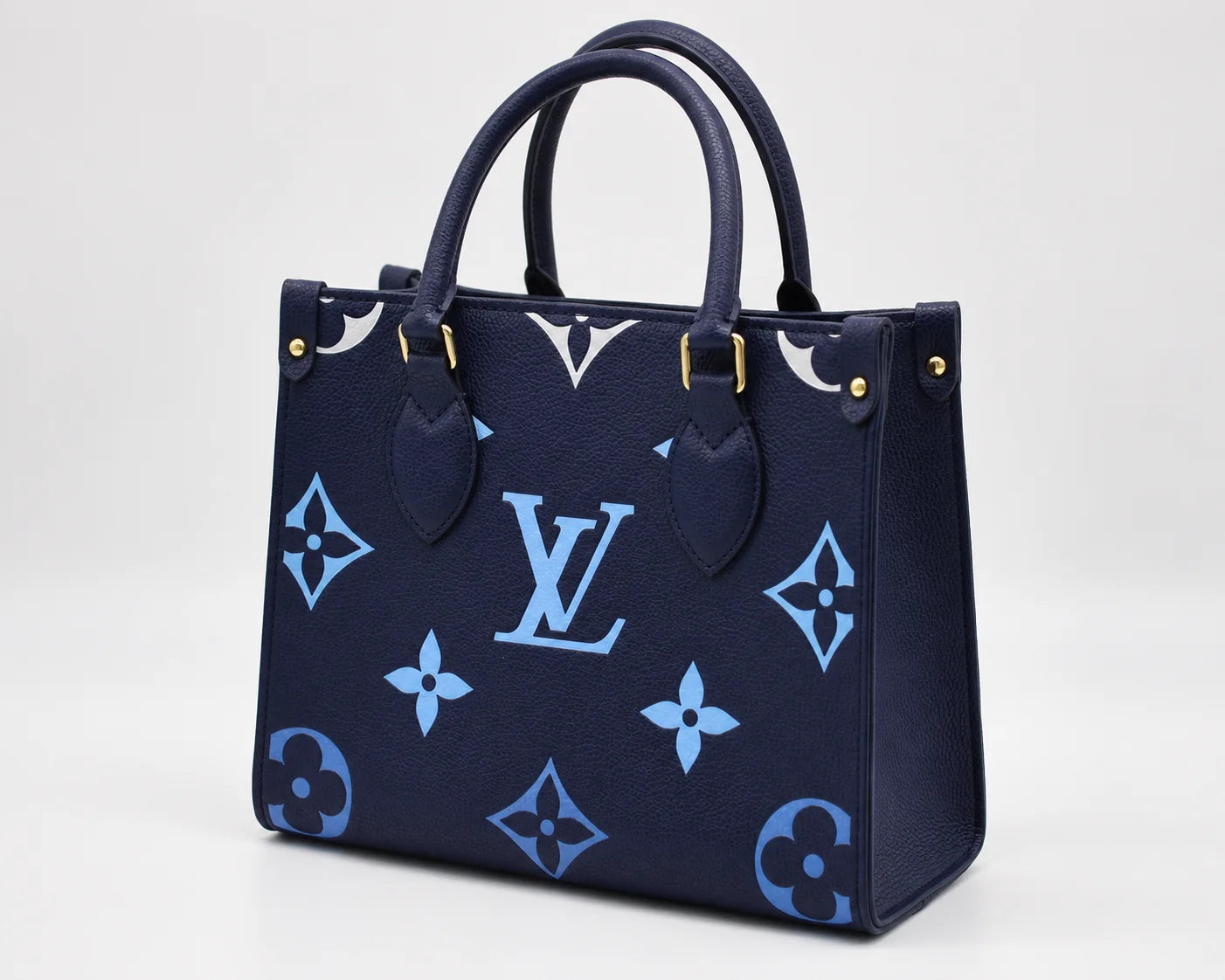 Louis Vuitton Onthego PM Bag - Navy Blue