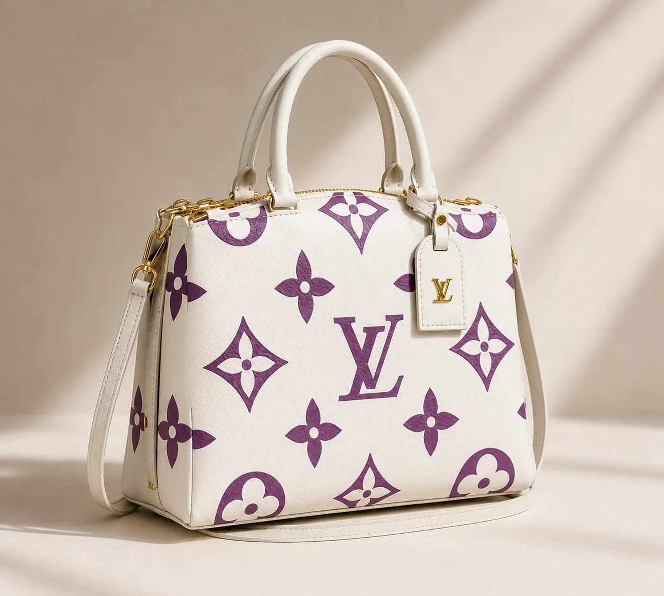 Louis Vuitton Petit Handbag - Bicolour Monogram