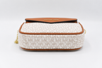 Michael Kors Jet Set Signature Bag - Beige Brown