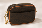 Michael Kors Jet Set Signature Bag - Coffee