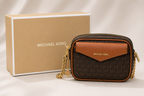 Michael Kors Jet Set Signature Bag - Coffee