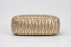 Miu Miu Wander Matelasse Hobo Mini Bag - Gold Tone