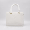 Prada Saffino Leather Bag - White