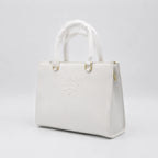 Prada Saffino Leather Bag - White