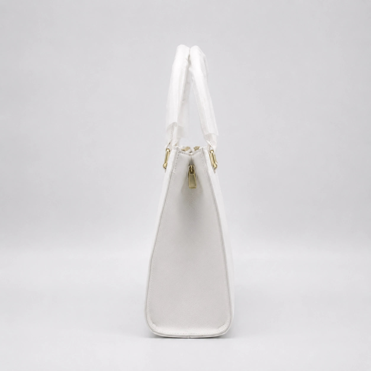 Prada Saffino Leather Bag - White