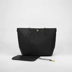 Tory Burch Black T Monogram With Matching Pouch - Black