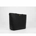 Tory Burch Black T Monogram With Matching Pouch - Black