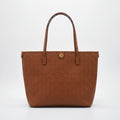 Tory Burch Brown T Monogram With Matching Pouch - Brown