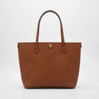 Tory Burch Brown T Monogram With Matching Pouch - Brown