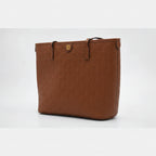 Tory Burch Brown T Monogram With Matching Pouch - Brown