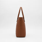 Tory Burch Brown T Monogram With Matching Pouch - Brown