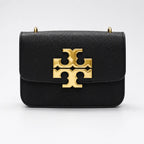 Tory Burch Pebbled Eleanor Small Black