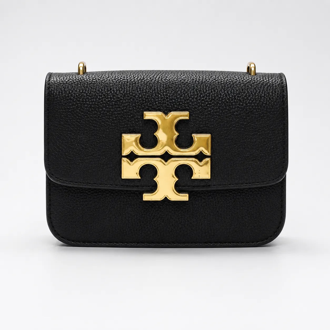 Tory Burch Pebbled Eleanor Small Black