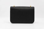 Tory Burch Pebbled Eleanor Small Black