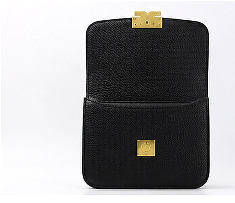 Tory Burch Pebbled Eleanor Small Black