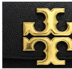 Tory Burch Pebbled Eleanor Small Black