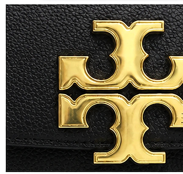 Tory Burch Pebbled Eleanor Small Black