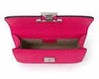 Tory Burch Pebbled Eleanor Small Pink