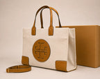 Tory Burch Ella Canvas Tote Bag