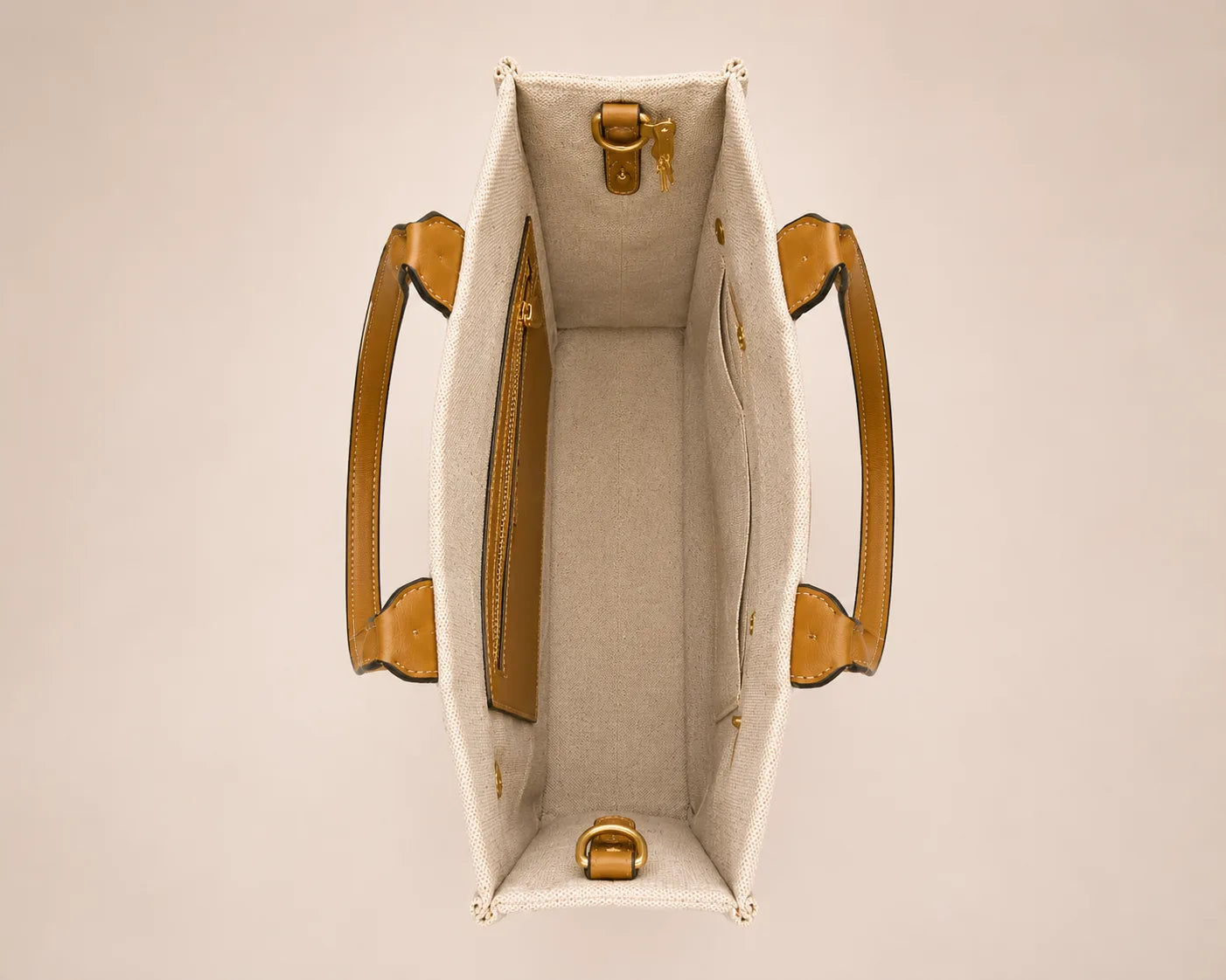 Tory Burch Ella Canvas Tote Bag