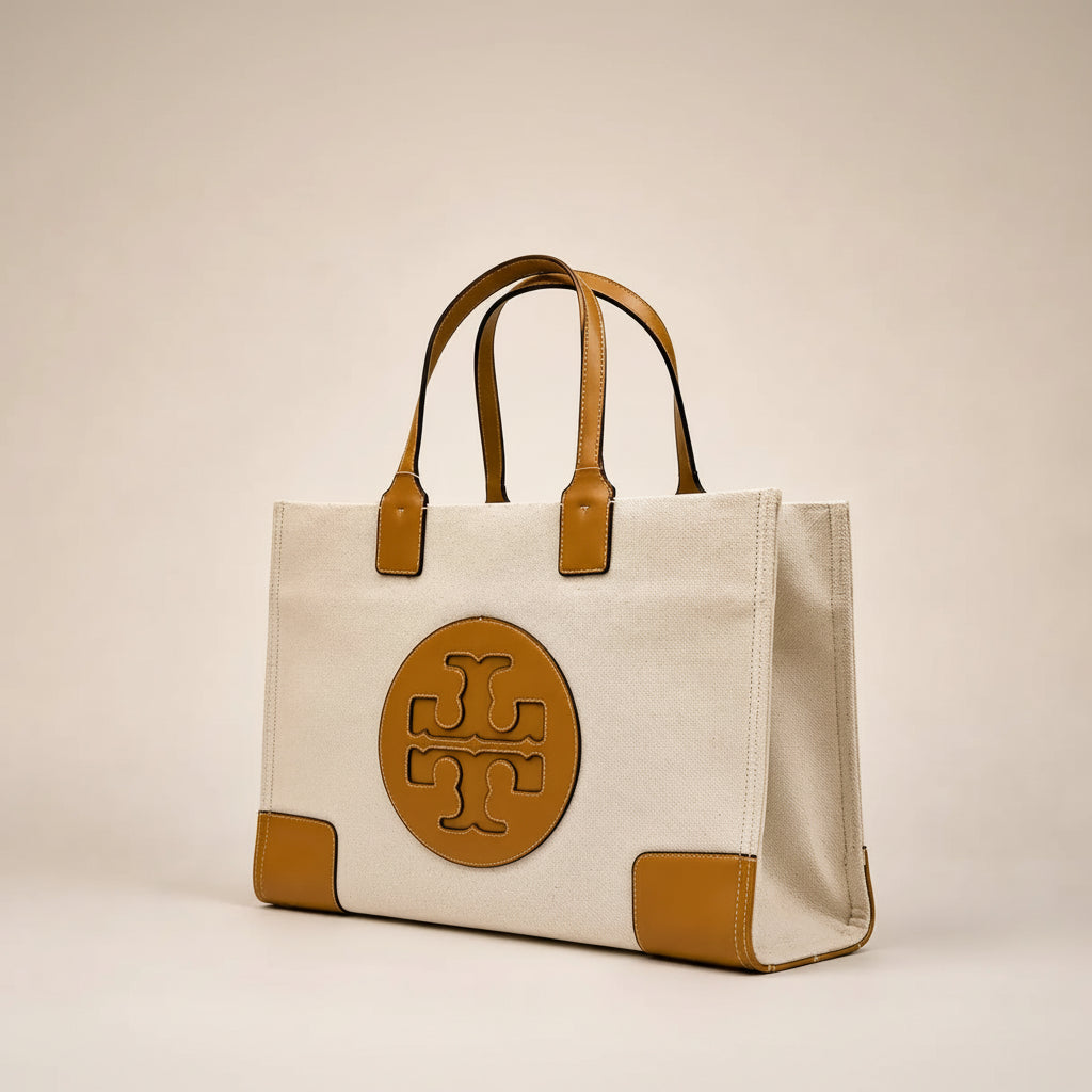 Tory Burch Ella Canvas Tote Bag